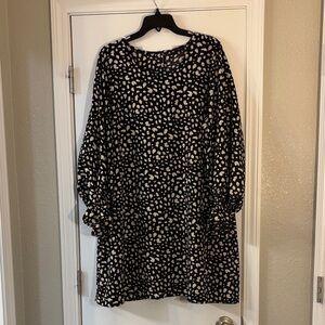 Black and White Polka Dot Dress